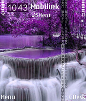 Cute Waterfall theme screenshot