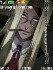 Integra Hellsing theme screenshot
