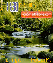 Animated River theme screenshot
