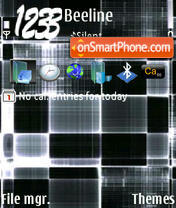Black theme screenshot