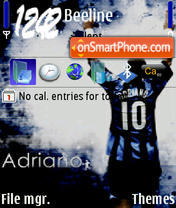 Adriano theme screenshot