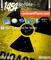BioHazard theme screenshot