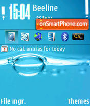 Bubble v1 theme screenshot