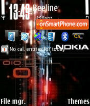 Nokia theme screenshot