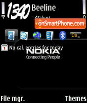Nokia CP theme screenshot