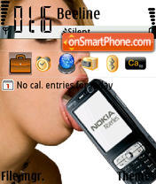 N73 theme screenshot