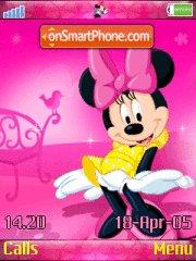 Mini mouse w910i theme screenshot