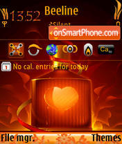 Love Jar theme screenshot