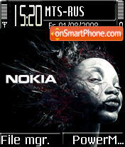 Nokia Elektro theme screenshot