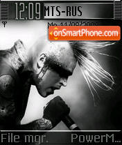 Combichrist theme screenshot