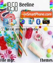 Karamelki theme screenshot