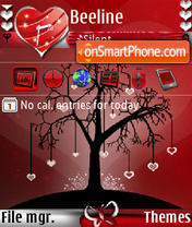 Love Tree s60v3 theme screenshot