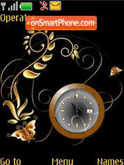 Lamour Butterfly theme screenshot