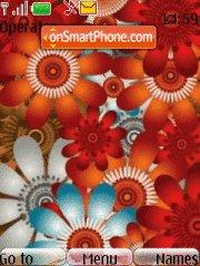 Flower Colours theme screenshot