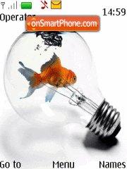 Fish in Lamp theme screenshot