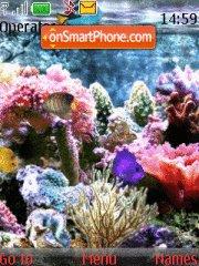 Aquarium theme screenshot