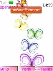 Butterfly theme screenshot
