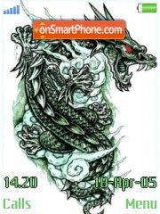 Green Dragon theme screenshot