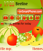 Fruits 04 theme screenshot