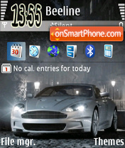 Aston Martin theme screenshot