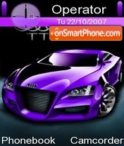 Audi Purple theme screenshot