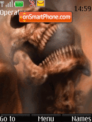 Skull 2 theme screenshot