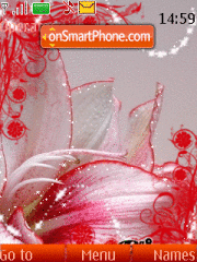 Pink theme screenshot