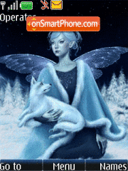 Winter animated theme screenshot