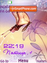 Butterfly flash 1.1 theme screenshot
