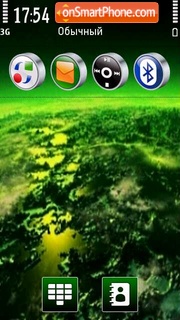 Black & Green theme screenshot