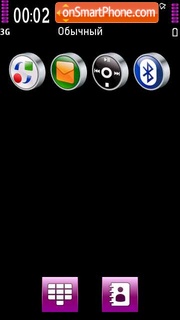 Purple 01 theme screenshot