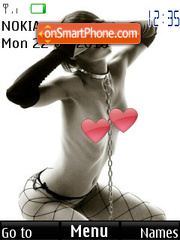 Girl theme screenshot