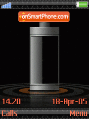 Red Battery theme screenshot
