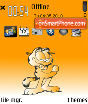 Garfy theme screenshot