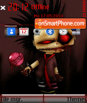 Metal 07 theme screenshot