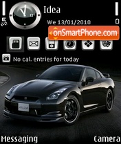 Nissan GTR theme screenshot