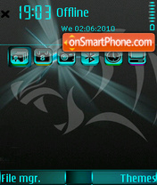 Tiger Eye theme screenshot