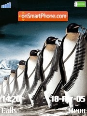 Pinguins theme screenshot