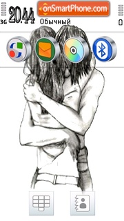 Love U Forever 01 theme screenshot