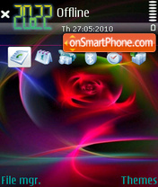RedAbstract theme screenshot