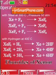 Flourides of Xenon theme screenshot