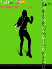 dance theme screenshot