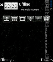 DUSTY theme screenshot