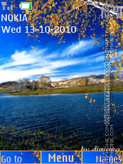 Autumn by djgurza (swf 2.0) theme screenshot