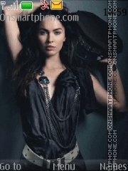 Megan Fox theme screenshot
