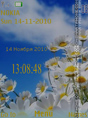 Flowers theme screenshot