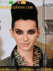 Bill Kaulitz theme screenshot