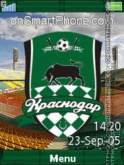 FC Krasnodar C902 theme screenshot