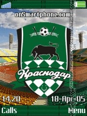 FC Krasnodar K850 theme screenshot