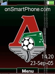 FC Lokomotiv Black Yari theme screenshot
